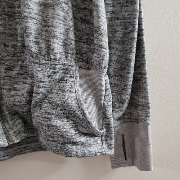 Athleta • Batwing and Robin Heathered Zip Up Hoodie Jacket - Picture 6 of 7